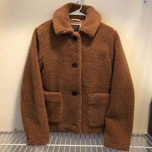 Abercrombie Teddy Bear Coat
